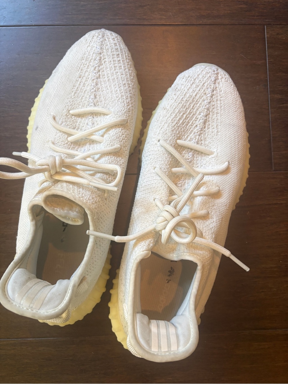 adidas Yeezy Boost 350 V2 Cream/Yellow Knit Sneaker